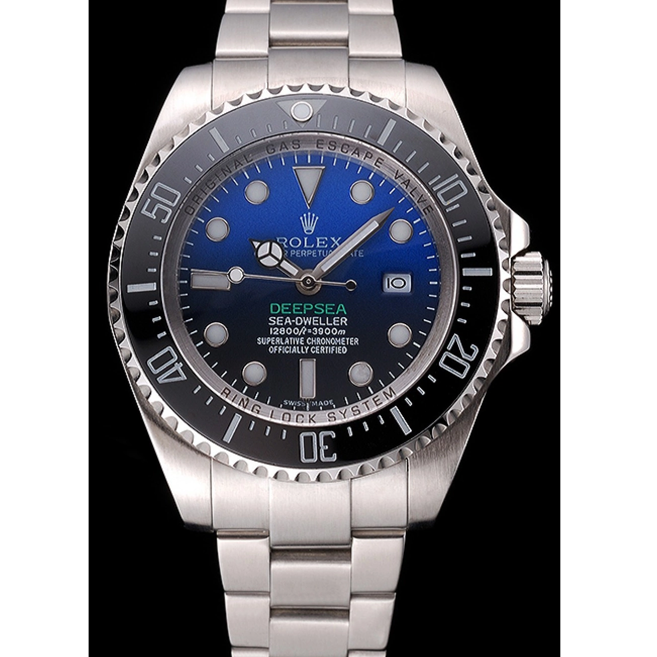 MiroTime 0809 Swiss Deepsea Dweller James Cameron Black Dial Stainless Steel Case And Bracelet 622847